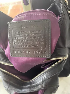 Coach Madison Maggie F1082 3 Compartment Hobo Bag w Metal Hangtags thumbnail 7