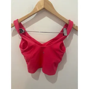 Lululemon Align Tank Top Pink‎ Nulu Cropped Yoga Bra Size 2 thumbnail 2