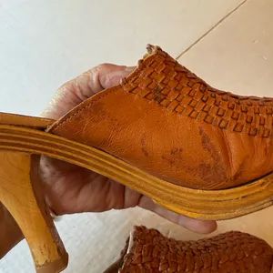 Vintage Nina Leather Mules thumbnail 10