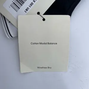 Calvin Klein Black Wireless Logo Band Bra thumbnail 6