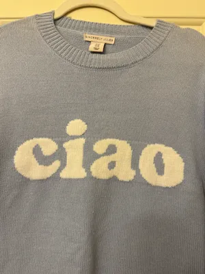 Sincerely Jules Powder blue Caio sweater thumbnail 4