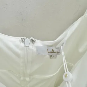 Lulus Splendid Love White Bustier Tie-Strap Mermaid Maxi Dress Wedding Large NWT thumbnail 12