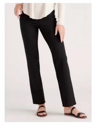 Quince Ultra-Stretch Ponte Straight Leg Pants‎ thumbnail 1