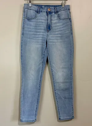 No Boundaries Women’s Light Wash Skinny Denim Jean Size 11 thumbnail 1