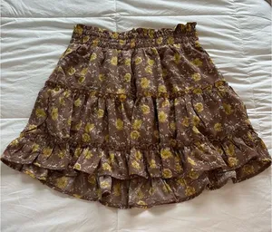 Altar'd State Skirt Mini Floral thumbnail 1