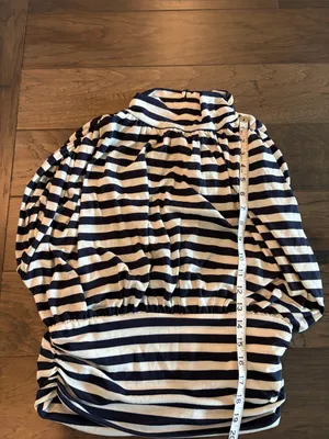 New With Tags Anthropologie Maeve Petite Striped Tee Sz MP thumbnail 9