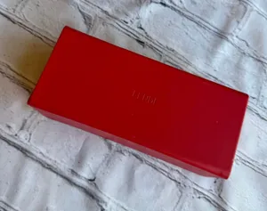 Fendi Red Sunglasses Box Unisex Storage Designer thumbnail 1