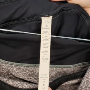 Lululemon Pace Rival Skirt Women’s 10 Tall Black Athletic Running Tennis Golf thumbnail 6