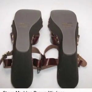 Steve Madden Brown Platform Wedges thumbnail 6