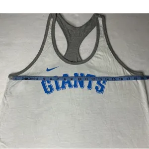 Nike Dri-FIT San Francisco Giants Tank Top Gray Racerback MLB Women Large‎ thumbnail 4