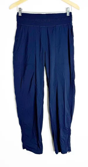 Lululemon Dance Studio Crop Pants Size 4 Navy Blue 26” Inseam thumbnail 1