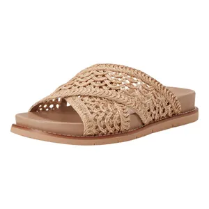 Earth Womens Flurry Flat Sandal ETFLURRY2 Medium Brown 9M thumbnail 8