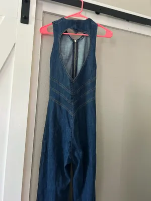 Revice Denim Jumpsuit Heartthrob Hollywood thumbnail 4