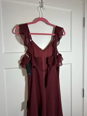 Lulus small bridesmaid dress/wedding guest gown thumbnail 11