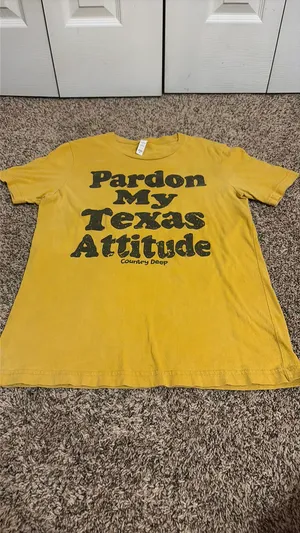 Southern tshirt Yellow Size M thumbnail 3