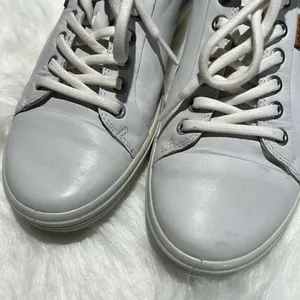 ECCO Womens White Leather Golf‎ shoes Size 9. B72 thumbnail 5