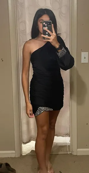 Homecoming Dresses Black Size 8 thumbnail 1