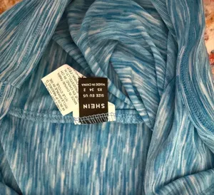 blue bodycon halter mini dress thumbnail 3