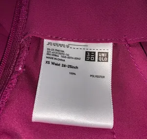 Uniqlo pink/purple belted shorts womens size XS thumbnail 8