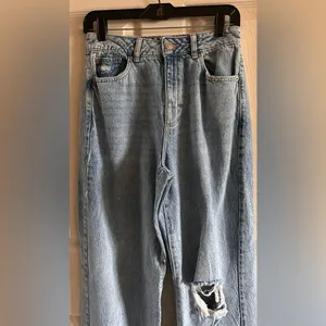 Garage Urbain A Jambe Large/‎ Street Wide Leg Jeans Size 27 (5) Back to School thumbnail 7
