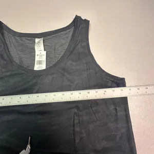 Members Mark Soft Dress XL Black Camo‎ Tank Sleeveless Drawstring Pockets thumbnail 3