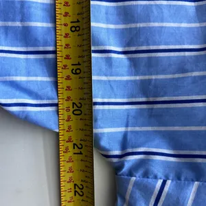 Tuckernuck Pomander Place Shades of Blue Stripe Tiered Cara Dress long sleeve S thumbnail 6