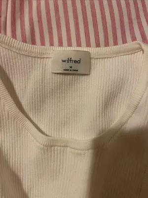 Aritzia Wilfred Clutch Ribbed Sweater Top thumbnail 7
