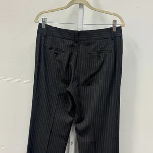 BCBGMAXAZRIA Pinstripe Straight Leg Dress Pants Trousers Mid Rise Office Wear thumbnail 5