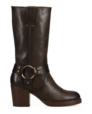 Frye Jean Harness Leather Boots thumbnail 1