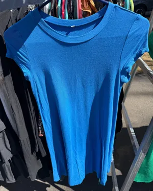 Blue t shirt dress Size XS thumbnail 1
