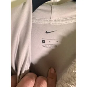 Nike Tech Pack NWT Sherpa Fleece Hoodie Atmosphere Taupe Womens Medium thumbnail 7