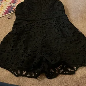 NWT Adelyn rae‎ large black romper thumbnail 3