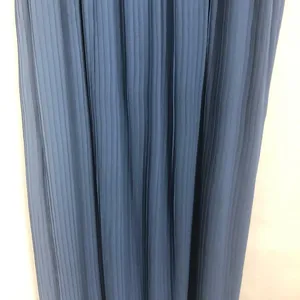 Lauren Conrad Maxi Blue Sleeveless Pleated Dress Size M thumbnail 10