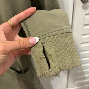 Lululemon On The Daily Hoodie Heathered Fatigue Fog thumbnail 8