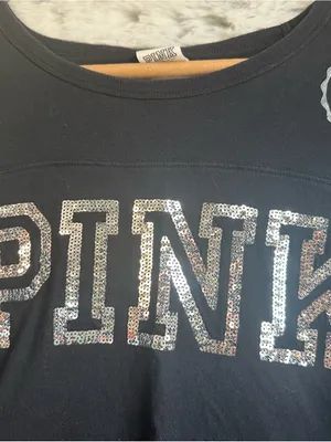PINK - Victoria's Secret 319. bling medium oversized to large. 2016 thumbnail 2