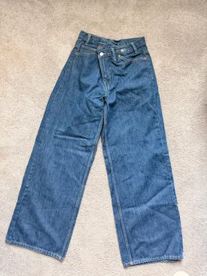 ZARA Wide-Leg Jeans thumbnail 1
