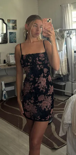 Floral Mini Dress thumbnail 1