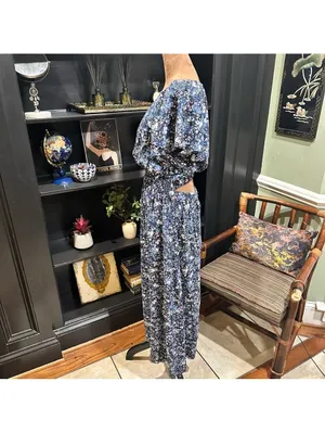 Marina Layer NWT Size XL Charlotte Maxi Dress thumbnail 11