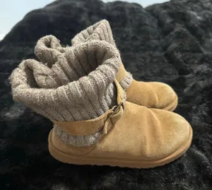 UGG Cassidee UGGpure Lined Knit Cuff Boots, US Womens Size 9 thumbnail 1