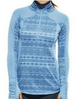 Calia by Carrie‎ Underwood quarter zip pullover. Baby blue size medium. Preowned thumbnail 1