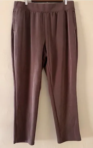 FLX Women's Brown High-Rise Athletic Pants Size XL thumbnail 1