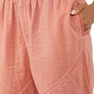 Free People Movement Flipside Textured Pants Sedona Sunrise Size Small Beachy thumbnail 11