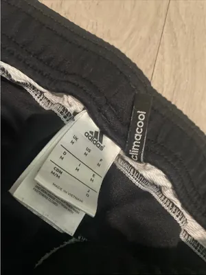 adidas Black Joggers with White Side Stripes thumbnail 2