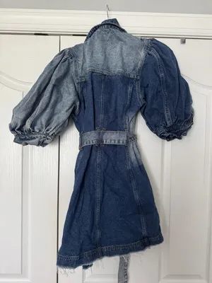 Jean denim dress thumbnail 4