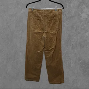 JONES NEW YORK | Jones & Co Straight Leg Tan Corduroy Trousers Pants Size 6 thumbnail 4