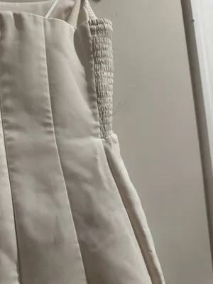 AMANDA UPRICHARD Christy Maxi Dress in Ivory Size Small thumbnail 9