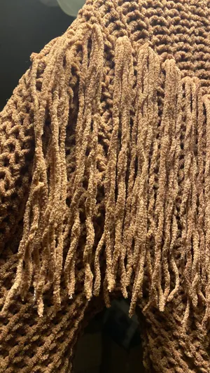 Western Fringe Long sleeve Brown Size XS thumbnail 4