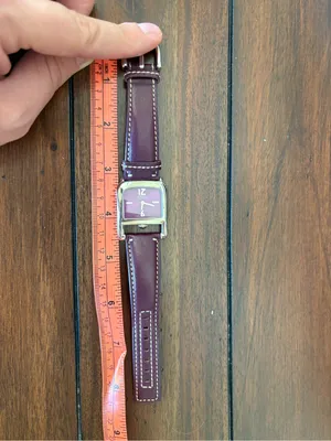 Coach Y2K Purple Leather Watch thumbnail 6