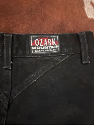 Vintage‎ Ozark Mountain Black High-Waist denim Women’s Jeans thumbnail 10
