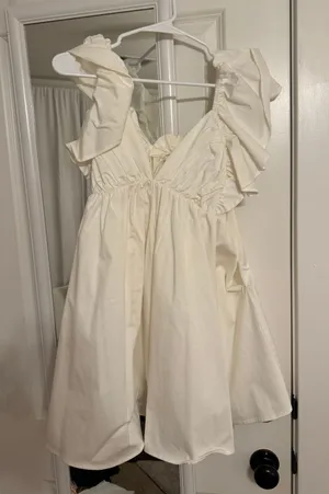 Sky to Moon White Dress thumbnail 3